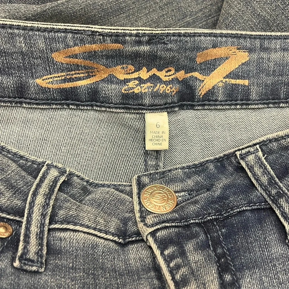 Seven7 High Rise Slim Straight Jeans - Picture 7 of 15